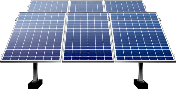 Telhado residencial coberto por painéis solares fotovoltaicos da Solar Americana sob um céu claro.